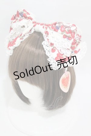画像: BABY,THE STARS SHINE BRIGHT / Strawberry Garden柄カチューシャ  生成り H-25-04-15-1003-BA-AC-NS-ZH