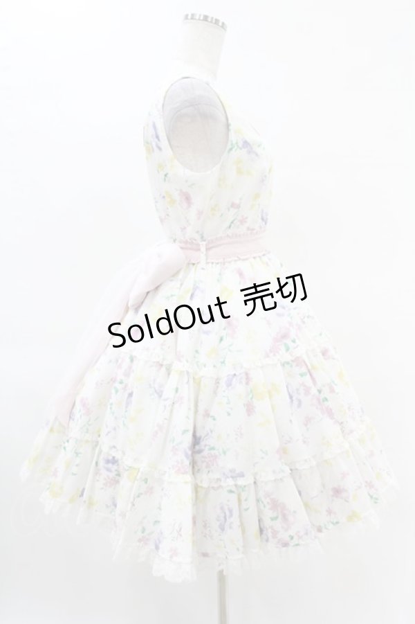 画像3: mellfy memory / Charm me floralワンピース M WHITE H-25-04-15-1024-0-OP-NS-ZH (3)