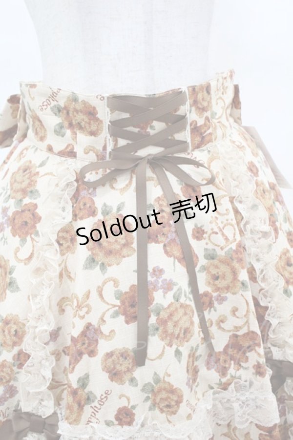 画像4: metamorphose / ゴブラン風くまちゃんバッスルスカート サイズ1 生成(Antique White) H-25-04-15-1026-ME-SK-NS-ZH (4)