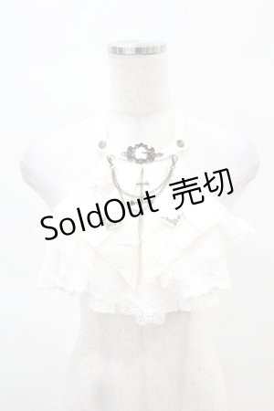 画像: OZZ ANGELO / チェーンチャーム付ジャボ  オフ H-25-04-15-010-OO-ZA-KB-ZH