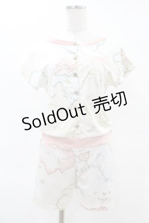画像: MILK / MILKクルーズコンビネゾン  エーゲ海ピンク H-25-04-15-013-ML-OP-KB-ZH