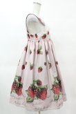 画像3: Melody BasKet / Natural Strawberryレースジャンパースカート  ピンク H-25-04-15-022-LO-OP-KB-ZH (3)