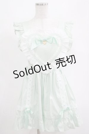 画像: BABY,THE STARS SHINE BRIGHT / ハートエプロン Free ミント H-25-04-16-038-BA-OP-NS-ZH