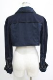 画像3: Hoshibako Works / ヒヤシンスの詩　ショートジャケット M ネイビー H-25-04-16-046-LO-JA-NS-ZH (3)
