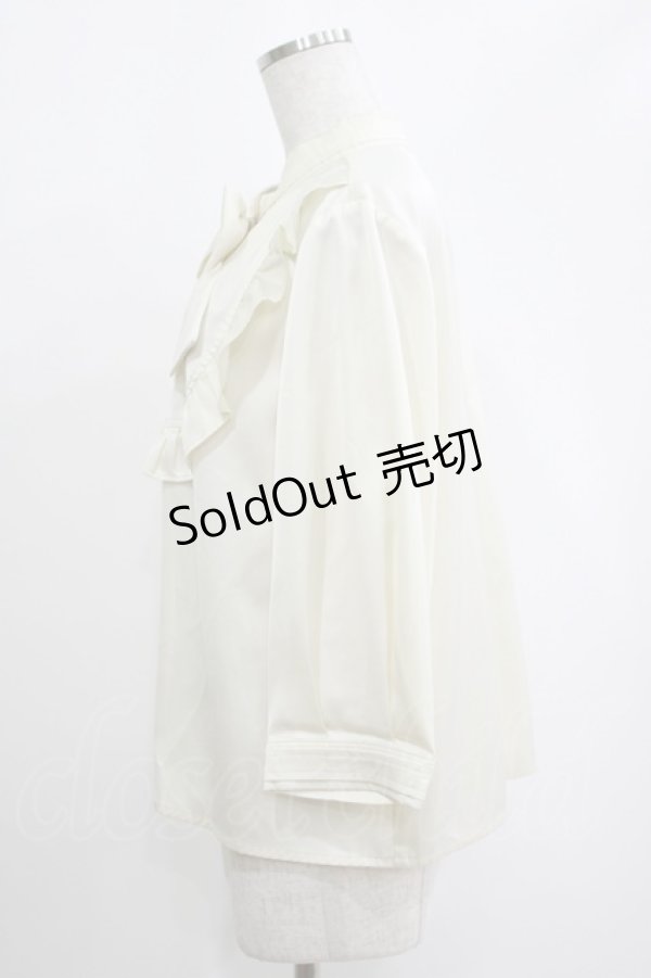 画像2: Forest Wardrobe（海外ロリータブランド） / 永遠のエコー 七分袖ブラウス XXL アイボリー H-25-04-16-054-GO-BL-NS-ZH (2)