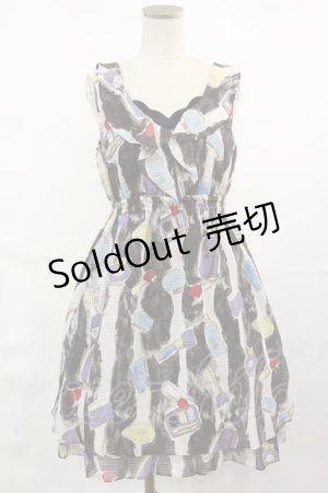 画像: MILK / ヌーボーgirlドレス  ブラック H-25-04-16-1006-ML-OP-KB-ZH