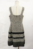 画像2: Jane Marple / ドット刺繍ツイードジャンパースカート  グレー H-25-04-16-1014-JM-OP-KB-ZT249 (2)
