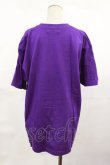 画像2: LISTEN FLAVOR / マスカレードキャットTシャツ  パープル H-25-04-16-1015-PU-TO-KB-ZH (2)