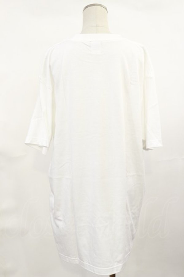 画像2: NieR Clothing / プリントCOTTON CUTSEW XL 白 H-25-04-16-1021-PU-TO-KB-ZH (2)