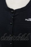 画像3: MILK / 透かしパフカーデ  黒 H-25-04-16-1026-ML-TO-KB-ZH (3)