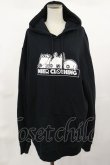 画像1: NieR Clothing / プリントプルパーカー  黒 H-25-04-16-1029-PU-TO-KB-ZH (1)
