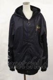 画像1: NieR Clothing / 防寒裏起毛パーカー  黒 H-25-04-16-1031-PU-TO-KB-ZT300 (1)