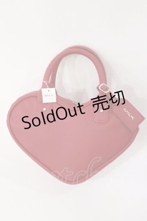 画像: MILK / ハンドBag  レッド H-25-04-16-1034-ML-BG-KB-ZH