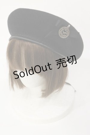 画像: MIHO MATSUDA / アーミーベレー  ブラック H-25-04-16-1038-GO-AC-KB-ZH