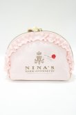 画像1: m petit by misako /  NINA' Sコラボラウンドポーチ  ピンク H-25-04-16-071-LO-ZA-NS-ZH (1)