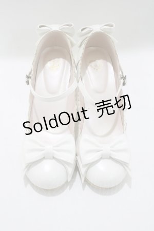 画像: BABY,THE STARS SHINE BRIGHT / アンティークリボンシューズ L オフ H-25-04-16-083-BA-SH-NS-ZH