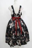 画像3: Royal Princess Alice / キノコねこ ねこ助コラボ ジャンパースカート Free ブラック H-25-04-16-001-LO-OP-NS-ZH (3)