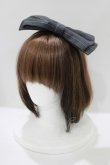 画像4: Miss Point（海外ロリータブランド） / 薔薇人形ワンピース XL グレー/ストライプ H-25-04-16-008-EL-OP-NS-ZH (4)