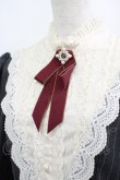 画像5: Miss Point（海外ロリータブランド） / 薔薇人形ワンピース XL グレー/ストライプ H-25-04-16-008-EL-OP-NS-ZH (5)