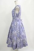 画像2: Forest Wardrobe（海外ロリータブランド） / 森林のかご2.0 花柄ワンピース L 小バラ（紫） H-25-04-16-009-GO-OP-NS-ZH (2)