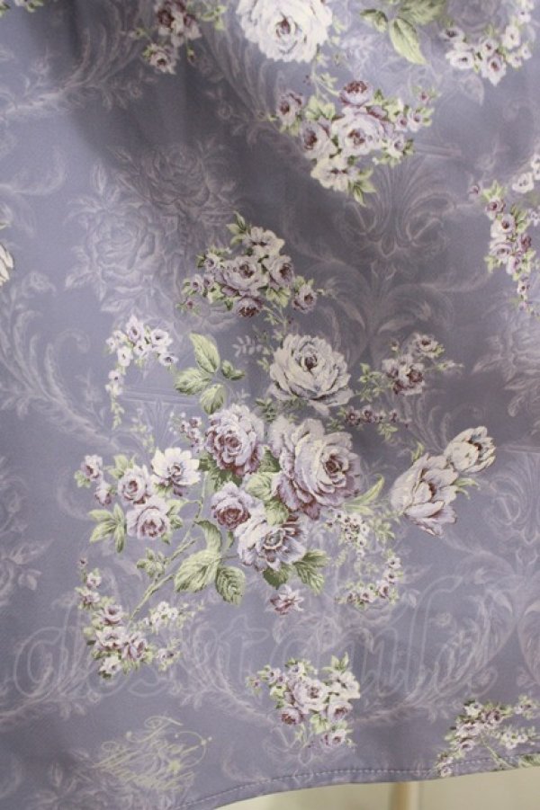 画像4: Forest Wardrobe（海外ロリータブランド） / 森林のかご2.0 花柄ワンピース L 小バラ（紫） H-25-04-16-009-GO-OP-NS-ZH (4)