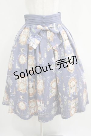 画像: Forest Wardrobe（海外ロリータブランド） / 永遠のエコー スカート+カチューシャ XXL グレーパープル H-25-04-16-014-GO-SK-NS-ZH