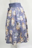 画像2: Forest Wardrobe（海外ロリータブランド） / 永遠のエコー スカート+カチューシャ XXL グレーパープル H-25-04-16-014-GO-SK-NS-ZH (2)
