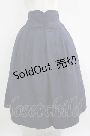 画像: axes femme / ベルト付風スカート L ネイビー H-25-04-16-022-AX-SK-NS-ZH