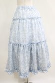 画像2: m petit by misako / NINA'Sコラボスカート L サックス/アイボリー リバーシブル H-25-04-16-023-LO-SK-NS-ZH (2)