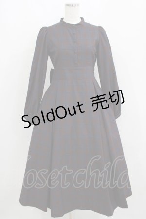 画像: Maison de FLEUR Petite Robe canone / ニナのお茶会ワンピース S Bordeaux H-25-04-16-024-EL-OP-NS-ZH