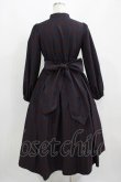 画像3: Maison de FLEUR Petite Robe canone / ニナのお茶会ワンピース S Bordeaux H-25-04-16-024-EL-OP-NS-ZH (3)