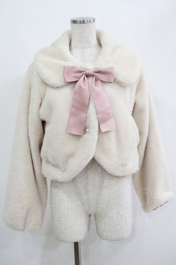 画像1: m petit by misako / サンリオキャラクターズコラボ ショートコート M オフ H-25-04-17-1032-LO-JA-NS-ZT-C055 (1)