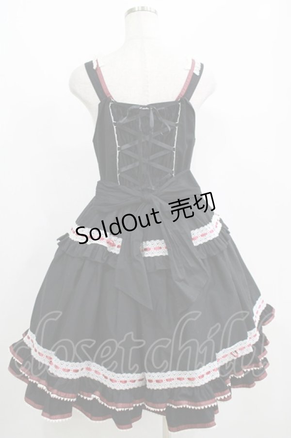 画像3: BABY,THE STARS SHINE BRIGHT / Royal academyジャンパースカート Free ブラック H-25-04-17-1003-BA-OP-NS-ZH (3)