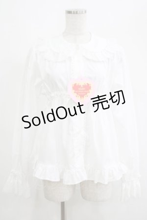 画像: BABY,THE STARS SHINE BRIGHT / くまくみゃちゃんベビードールブラウス Free オフ H-25-04-17-1045-BA-BL-NS-ZH