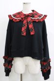 画像1: Angelic Pretty / タータンチェックレッスン付け襟プルオーバー Free ブラック H-25-04-17-1054-AP-TO-NS-ZH (1)