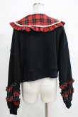 画像3: Angelic Pretty / タータンチェックレッスン付け襟プルオーバー Free ブラック H-25-04-17-1054-AP-TO-NS-ZH (3)