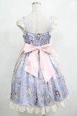 画像3: Lullaby（海外ロリータブランド） / Antique Doll Wallジャンパースカートセット M サックス H-25-04-17-1010-GO-OP-NS-ZH (3)