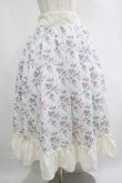 画像1: Kurumi Collaboration / 花柄コルセット風スカート L オフ H-25-04-17-1019-GO-SK-NS-ZH (1)
