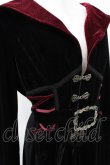 画像3: DARK IN LOVE / ベルベットロングローブマント S ブラック H-25-04-17-001-PU-JA-KB-ZT244 (3)