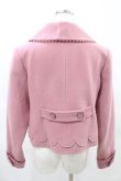 画像2: Emily Temple cute / スカラップショートコート  ピンク H-25-04-17-002-ET-CO-KB-ZT-C006 (2)