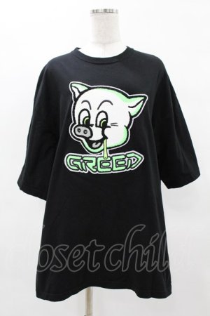 画像: MILKBOY / GREED TEE  ブラック H-25-04-18-053-MB-TO-KB-ZH