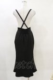 画像2: EAT ME / FRONTボタンマーメイドスカート S ブラック H-25-04-18-1055-LO-SK-NS-ZH (2)