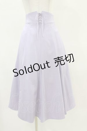 画像: F&A / レースアップチョイスカラースカート Free Lavender H-25-04-18-1059-LO-SK-NS-ZH