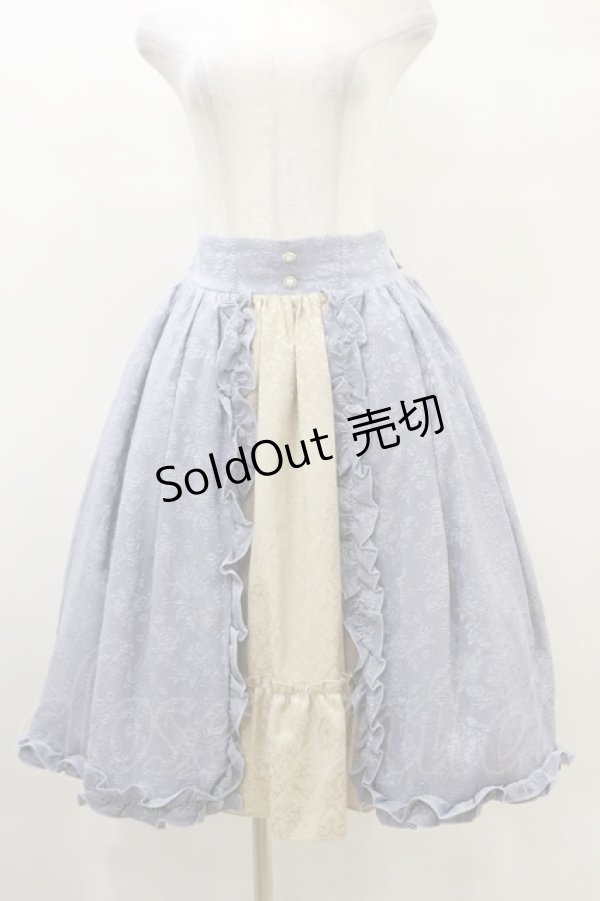 画像1: axes femme kawaii / ロココスカート M ブルー H-25-04-18-1060-AX-SK-NS-ZH (1)