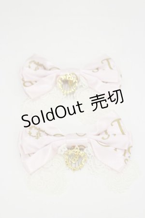 画像: BABY,THE STARS SHINE BRIGHT / BABYロゴリボンコーム  ピンク H-25-04-18-1009-BA-AC-NS-ZH