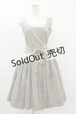 画像: Juliette et Justine / Ange et Fleur Robe サイズ1 Khaki Gray H-25-04-18-1071-CL-OP-NS-ZH