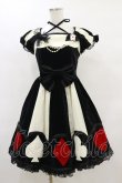 画像1: Angelic Pretty / マリオネットgirlワンピース Free ブラック H-25-04-18-1076-AP-OP-NS-ZH (1)