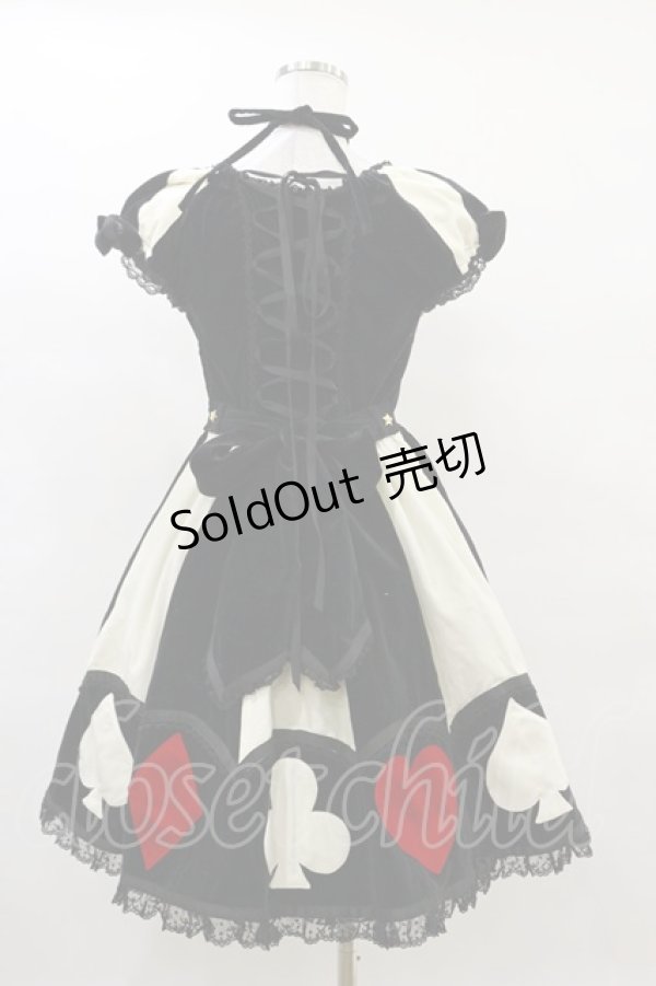 画像2: Angelic Pretty / マリオネットgirlワンピース Free ブラック H-25-04-18-1076-AP-OP-NS-ZH (2)