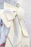 画像4: metamorphose / 風花のゆきうさぎプリーツジャンパースカート Free サックス H-25-04-18-1077-ME-OP-NS-ZH (4)