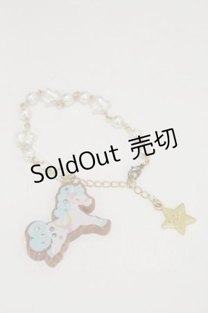 画像: Angelic Pretty / Decoration Ponyブレスレット  サックス H-25-04-18-1013-AP-AC-NS-ZH